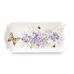 Блюдо для подачи сервировочное 25 см, LEN885304, Бабочки на лугу, Lenox