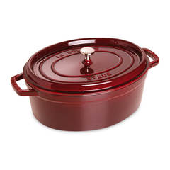 Кокот овальный, 31 см, гранатовый, La Cocotte, Staub