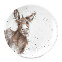 Десертная тарелка фарфоровая "Забавная фауна. Ослик", 16,5 см, Royal  Worcester