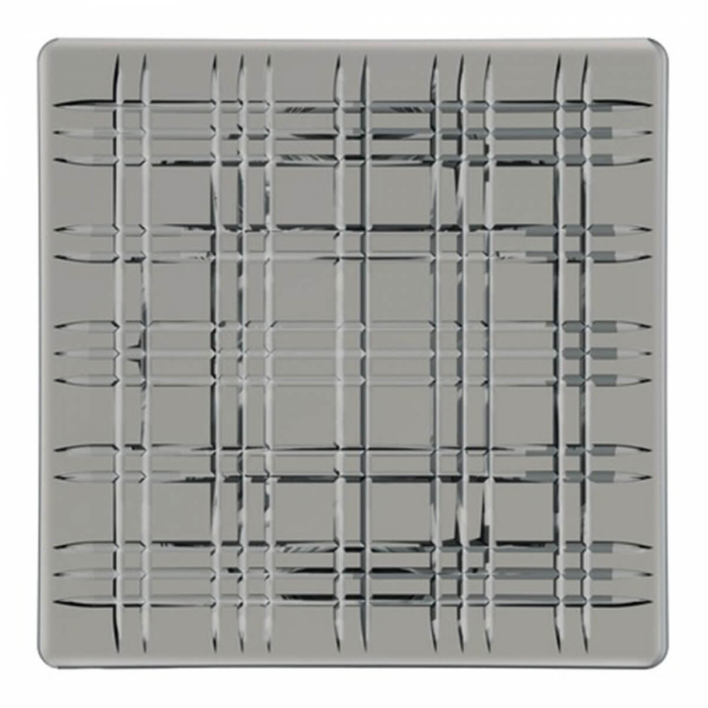 Блюдо квадратное серое 28 см, Square, Nachtmann