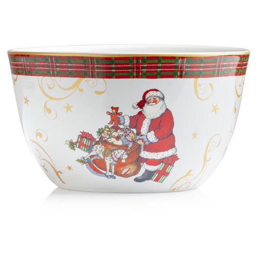 Салатник индивидуальный Зайчик 13 см Certified Int. Винтажный Санта