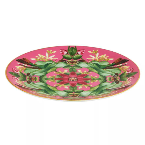 Тарелка закусочная Wedgwood Вандерласт Розовый лотос 20 см, фарфор