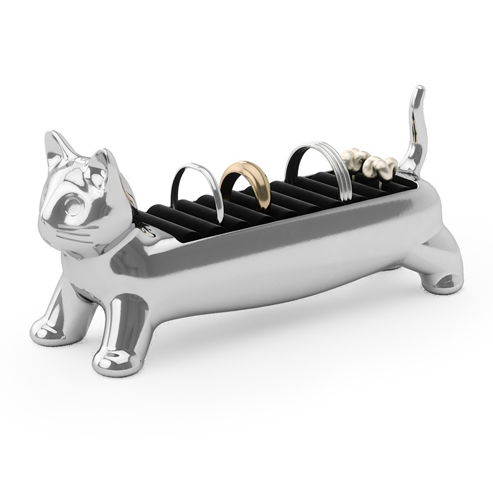Держатель для колец Ali Cat, хром, Umbra