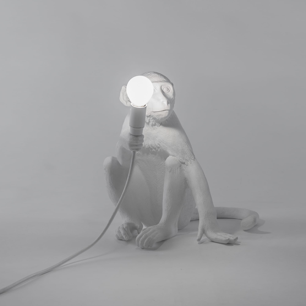 Настольная лампа Monkey Lamp Outdoor Sitting, Seletti