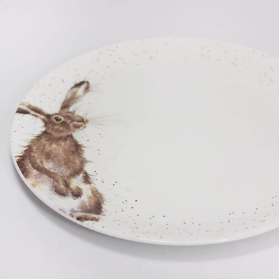 Тарелка обеденная "Забавная фауна. Кролик", 27 см, Royal Worcester