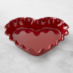 Форма для пирога «Сердце» Emile Henry, цвет: гранат