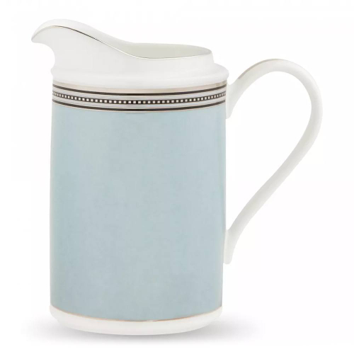 Молочник Noritake Богарт платиновый 300 мл, фарфор костяной