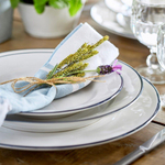 Тарелка подстановочная 33,2 см Costa Nova Beja белая