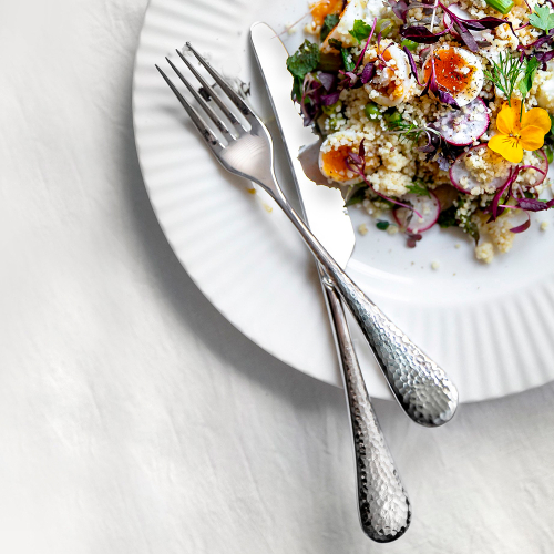 Набор столовых приборов из нержавеющей стали HONBR1099V/84, 12 персон, 84 предмета, Honeybourne, Robert Welch