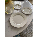 Этикет: Набор закусочных тарелок 6 шт, 21 см, фарфор, LEN193519012-6, Hannah Platinum, Lenox