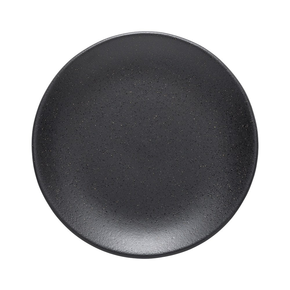 Тарелка обеденная  27,7х3 см Costa Nova Roda Ardosia черная