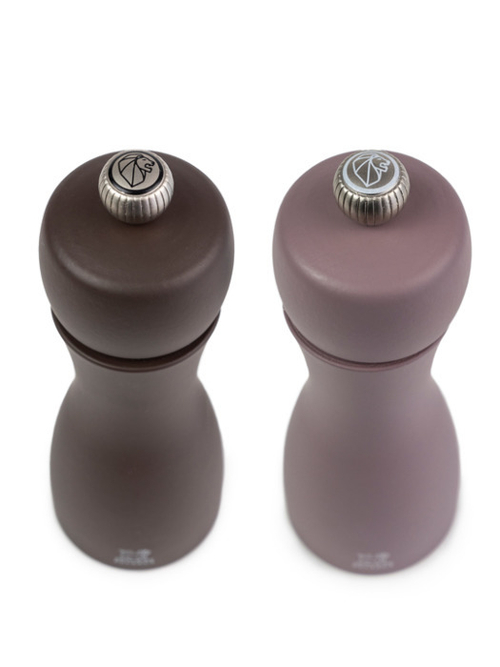 Набор мельниц Tahiti Peugeot для соли и перца, 15 см, кофе+пралине
