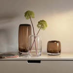Ваза Melt, 24 см, прозрачная, LSA International