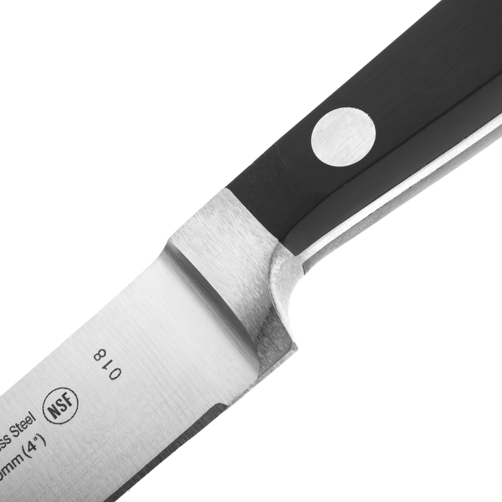 Нож для чистки овощей и фруктов 10 см, из кованой высокоуглеродистой нержавеющей стали, черный, 2557, Clasica, Arcos