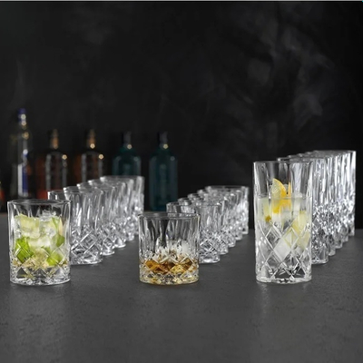 Набор стаканов 18 шт: 6 стаканов 245 мл, 6 стаканов 295 мл, 6 высоких стаканов 375 мл, Noblesse, Nachtmann