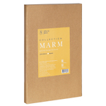 Доска сервировочная Marm, 21,5х33,5 см, белый мрамор/акация