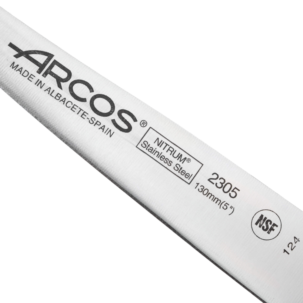 Нож для стейка  13 см, из кованой высокоуглеродистой нержавеющей стали, белый, 230524W, Riviera Blanca, Arcos