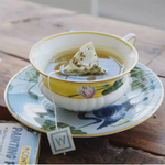Чашка чайная с блюдцем Wedgwood Водяная лилия 140 мл, фарфор
