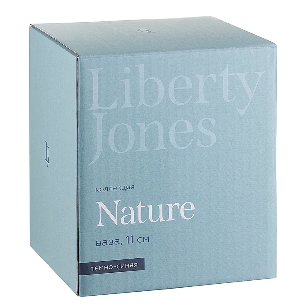 Ваза Nature, 11 см, темно-синяя, Liberty Jones