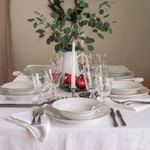 Тарелка обеденная 28,2 см Costa Nova Beja белый/красный