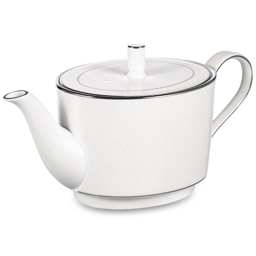Чайник Narumi Белый жемчуг 900 мл, фарфор костяной