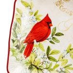 Тарелка пирожковая квадратная 15х15 см Certified Int. Красочная зима, Мир