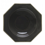 Тарелка суповая 24,2 см 600 мл Costa Nova Luzia Slate Grey серая