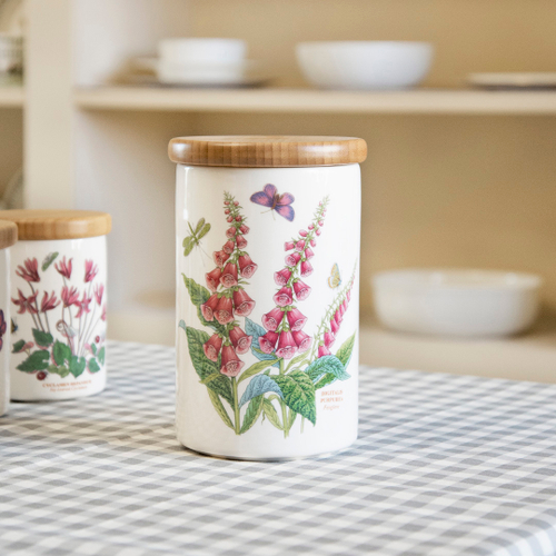 Банка для сыпучих продуктов  Portmeirion "Ботанический сад. Наперстянка" 20см (герметичная)