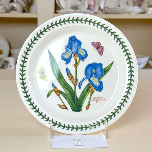 Тарелка закусочная 22см Portmeirion "Ботанический сад. Ирис"