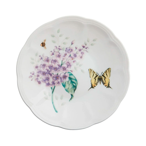 Тарелка пирожковая Парус, 15 см, фарфоровая, LEN-2-817046, Бабочки на лугу, Lenox