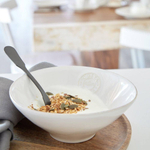 Тарелка 15 см 370 мл Costa Nova Nova White белая