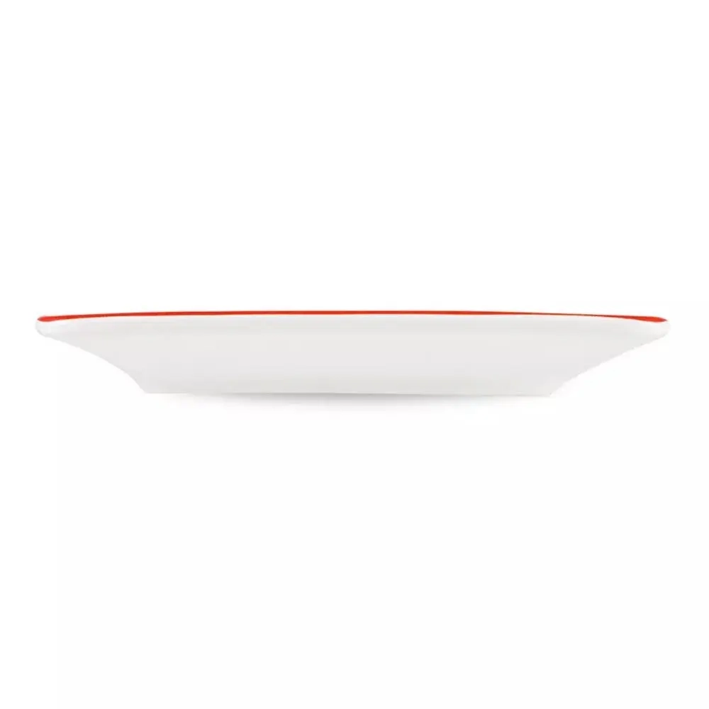 Тарелка пирожковая квадратная 15х15 см Certified Int. Тихая ночь, Птичка