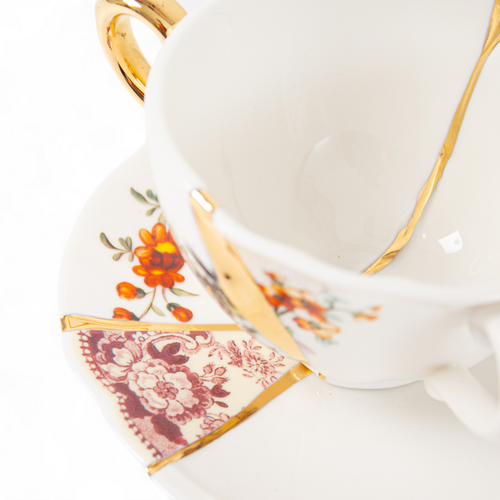 Чайная пара Kintsugi 1, Seletti