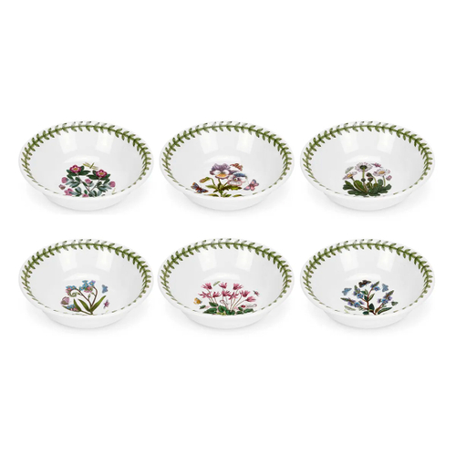 Набор порционных салатников 6 шт, 13 см, Portmeirion "Ботанический сад"