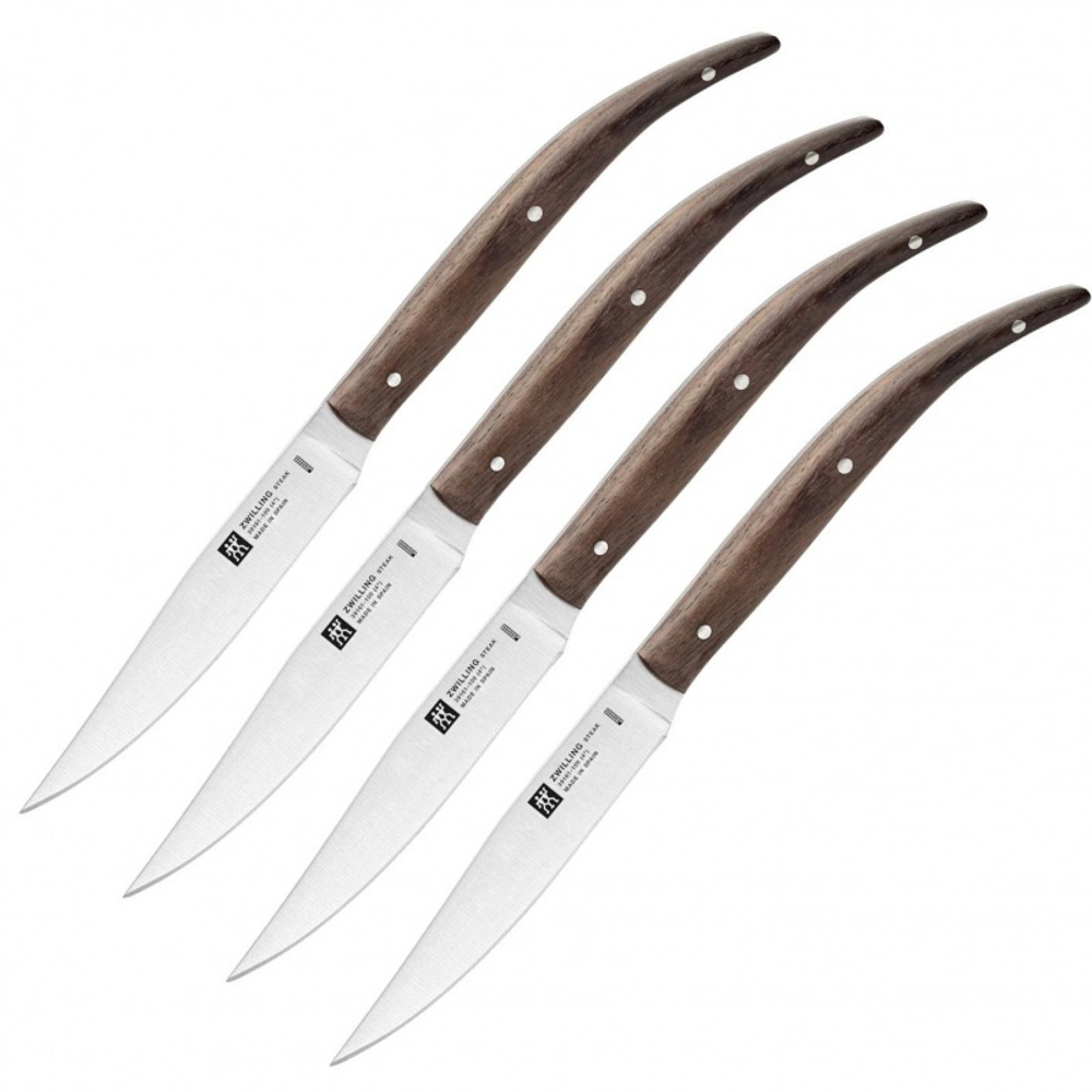 Набор стейковых ножей 4 пр. с рукояткой из палисандра, Steak, Zwilling в интернет-магазине качественной посуды Этикет