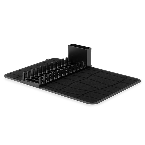 Коврик для сушки посуды Udry, 43х61 см, черный, Umbra