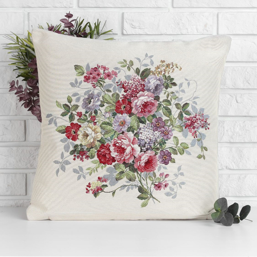 Наволочка 45x45 см, коллекция "Принцесса цветов", Le Gobelin
