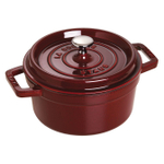 Кокот круглый, 2,6 л, 22 см, гранатовый, La Cocotte, Staub в Этикет