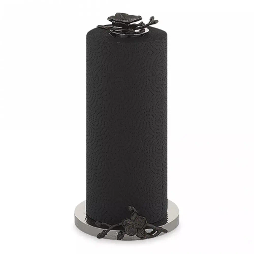 Держатель для бумажного полотенца Michael Aram Черная орхидея 32 см, сталь нержавеющая, коричневый