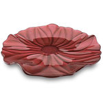 Блюдо круглое 37x3,5 см, стекло, красный, 5333.1, Magnolia, IVV