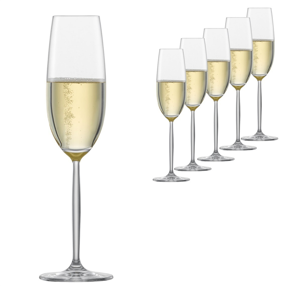 Набор бокалов для шампанского 220 мл, 6 шт, Diva, SCHOTT ZWIESEL