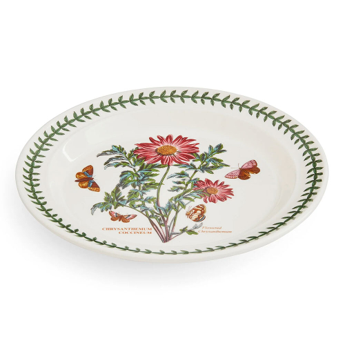 Тарелка обеденная Portmeirion "Ботанический сад. Хризантема красная" 26,7см