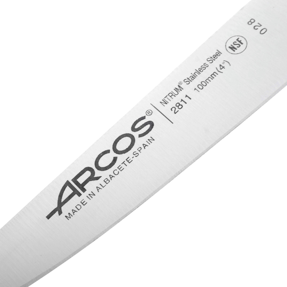 Нож для овощей 10 см, из нержавеющей стали, черный, 2811-B, Universal, Arcos