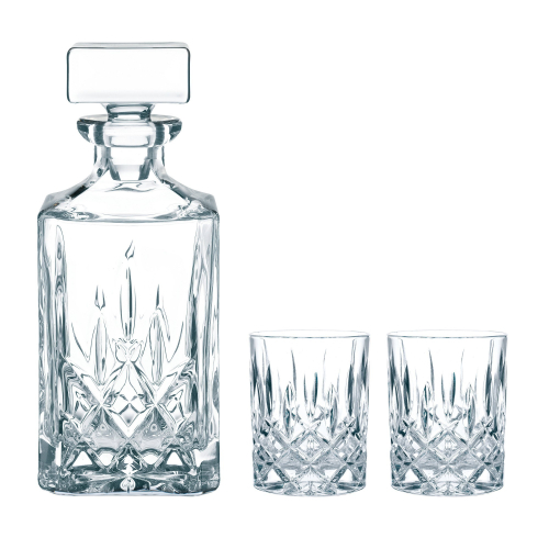 Набор для виски, графин-штоф 750 мл, 2 стакана 295 мл, Noblesse, Nachtmann