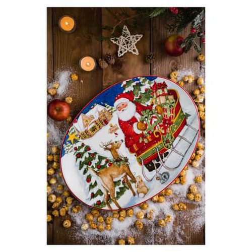 Блюдо сервировочное 40,6х30,5 см Certified Int. Мастерская Санта-Клауса