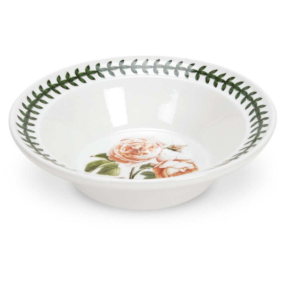 Тарелка для каши Portmeirion "Ботанический сад. Розы. Тамора, персиковая роза" 15см