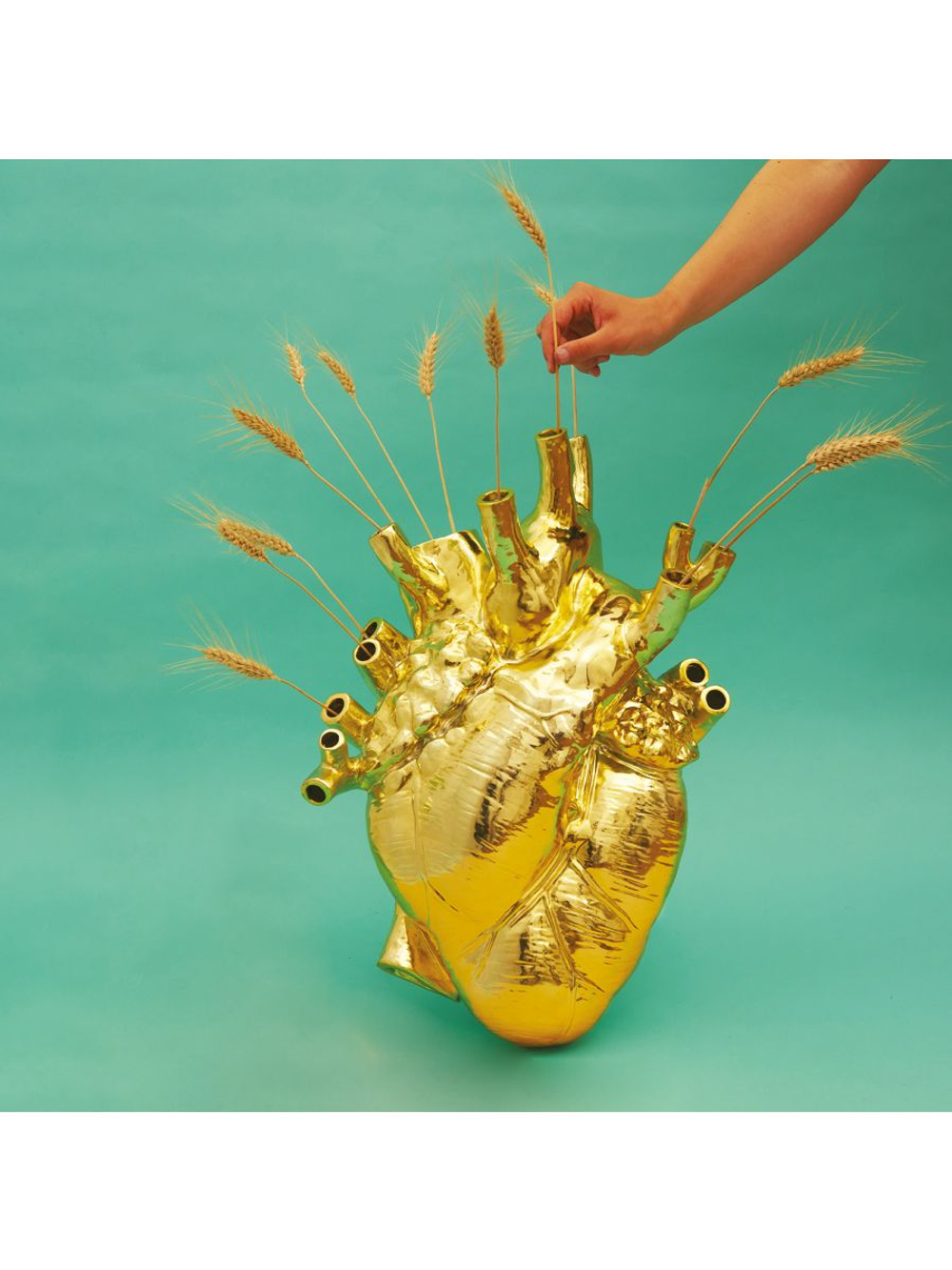 Ваза 60 см Love in Bloom Gold Gaint, Seletti