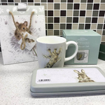 Фарфоровая кружка для чая и кофе "Забавная фауна. Жираф", 400 мл,  RWC MMPZ4020-XD, Великобритания, Wrendale Designs, Royal Worcester