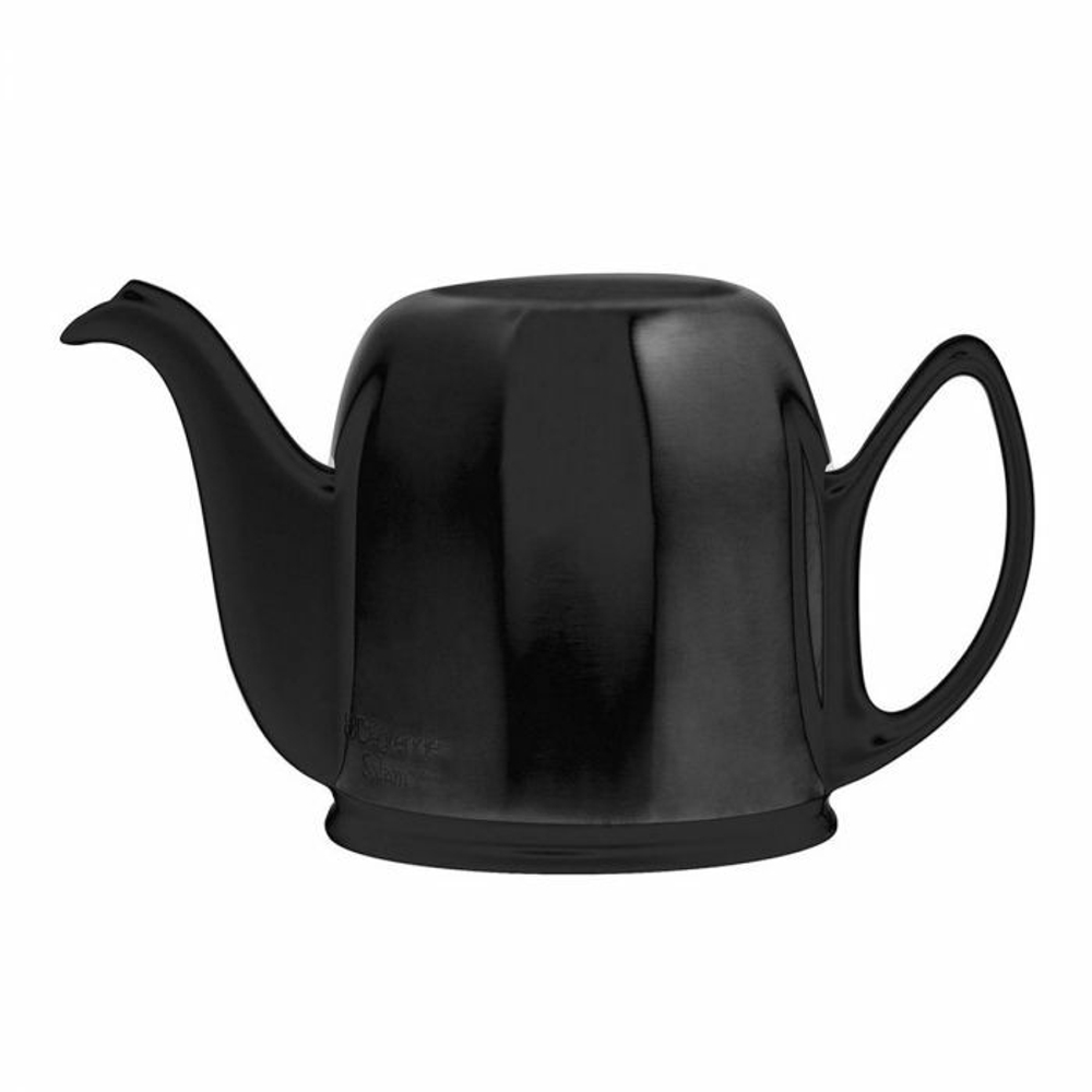 Чайник заварочный фарфоровый 900 мл, без крышки, черный, 150456, Salam, Guy Degrenne
