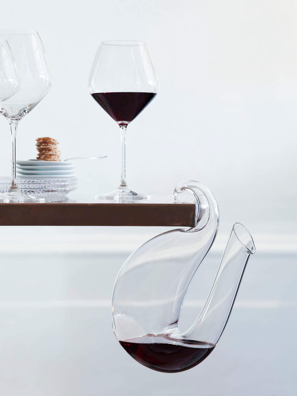 Хрустальный декантер ручной работы, Ayam Black Stripe, 1.7 л, Riedel (2016/02)